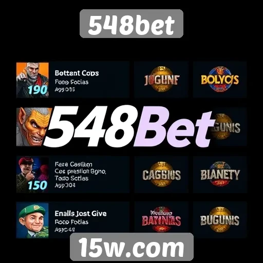 Análise das opções de jogos na 548bet